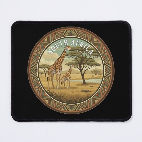 Item preview, South Africa Giraffe Safari Wildlife Travel designed and sold by d247.