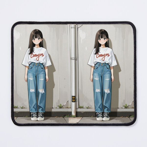 Item preview, Casual Wear - Woman in vintage casual outfit designed and sold by AnimeShin.