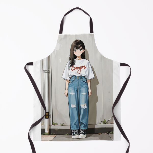 Item preview, Casual Wear - Woman in vintage casual outfit designed and sold by AnimeShin.
