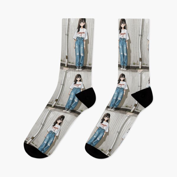 Item preview, Casual Wear - Woman in vintage casual outfit designed and sold by AnimeShin.