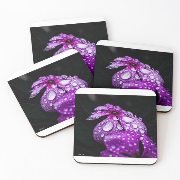 Item preview, Dew drops floral artwork designed and sold by Houseofstills.