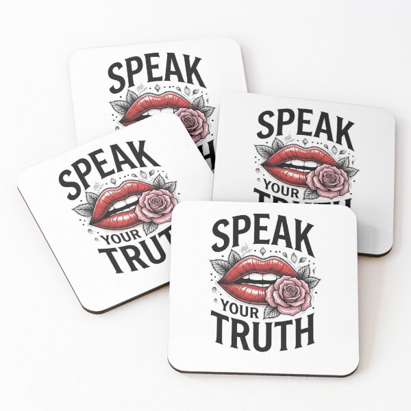 Item preview, Speak Your Truth red lips design designed and sold by Ahmedsyde.