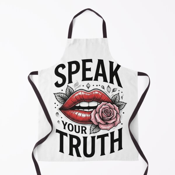Item preview, Speak Your Truth red lips design designed and sold by Ahmedsyde.