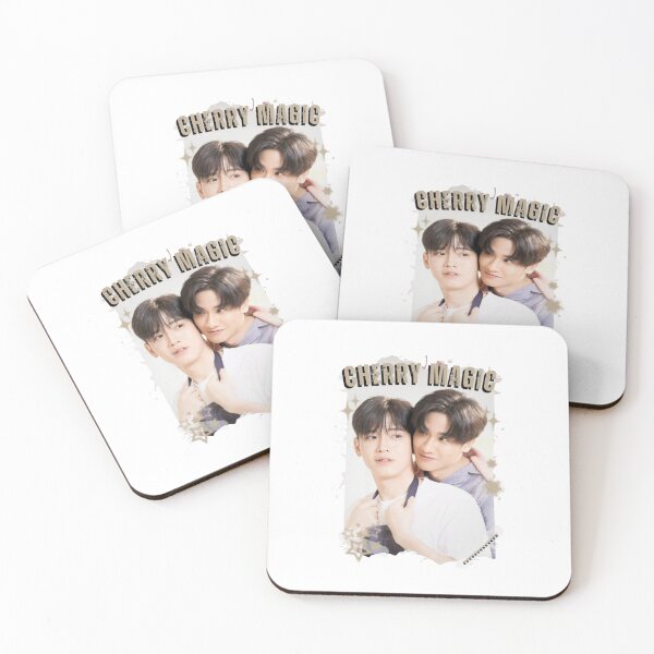 Item preview, Cherry Magic Modern Thai BL Drama Thailand Boys Love Aesthetic designed and sold by HELL0WBELLO.