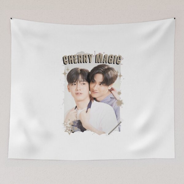 Item preview, Cherry Magic Modern Thai BL Drama Thailand Boys Love Aesthetic designed and sold by HELL0WBELLO.