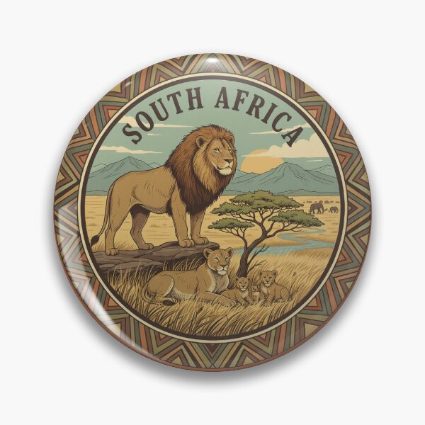 Item preview, South Africa Lion Family African Wildlife designed and sold by d247.