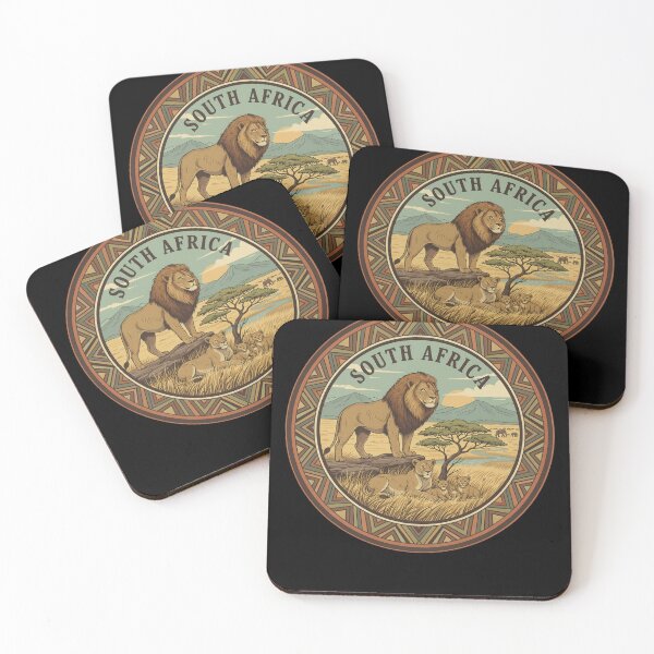 Item preview, South Africa Lion Family African Wildlife designed and sold by d247.