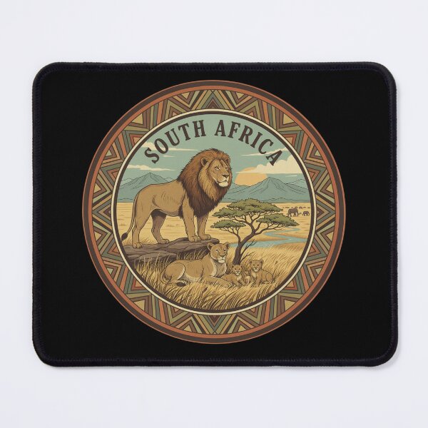 Item preview, South Africa Lion Family African Wildlife designed and sold by d247.