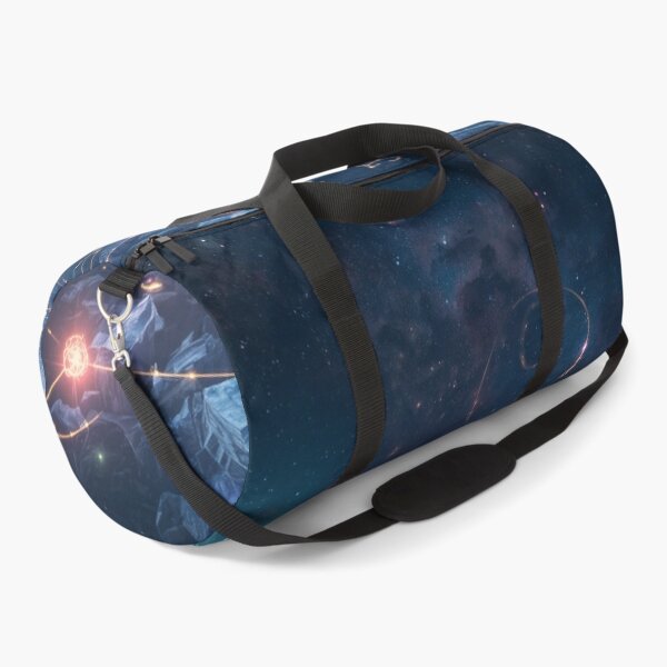 Item preview, Mystical Zodiac Constellation Landscape with Celestial Gateways and Nebulas designed and sold by Luminous Wilds.