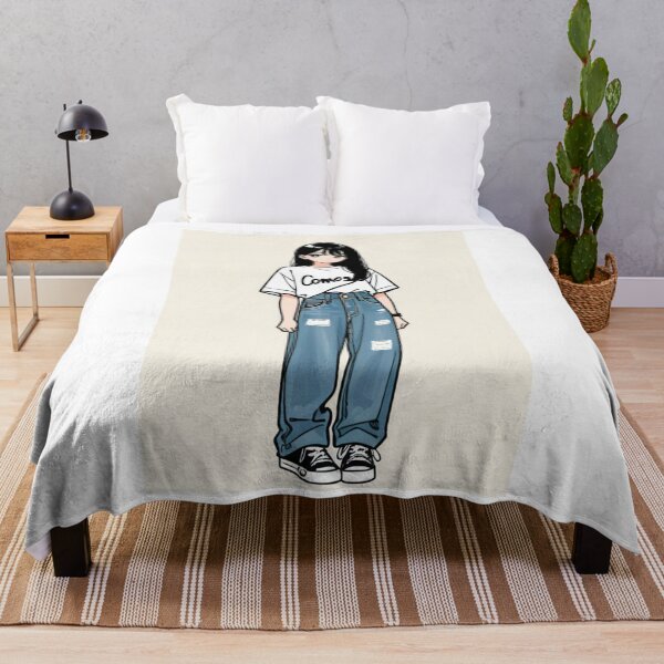Item preview, Casual Wear - Woman in white tee and blue jeans designed and sold by AnimeShin.