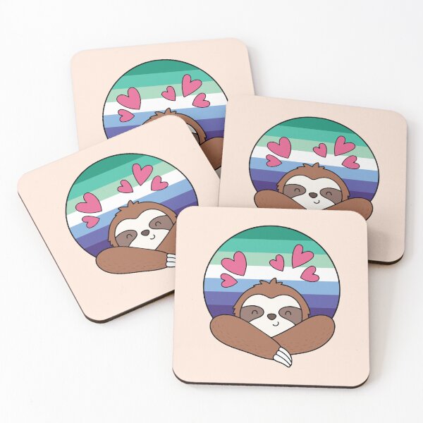 Item preview, LGBTQ Sloth – Cute Gay Pride Design designed and sold by Cannaxes Studio.