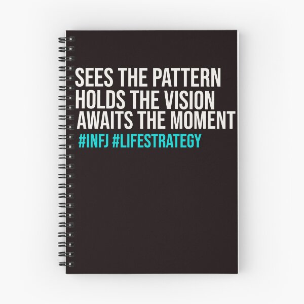 Item preview, SEES THE PATTERN HOLDS THE VISION AWAITS THE MOMENT INFJ | MBTI LIFE STRATEGY SERIES — INFJ PERSONALITY EDITION designed and sold by WitLounge.