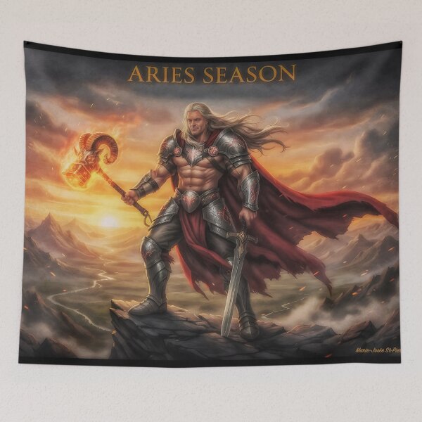 Item preview, Aries Warrior Spirit designed and sold by Lana Magnolia.
