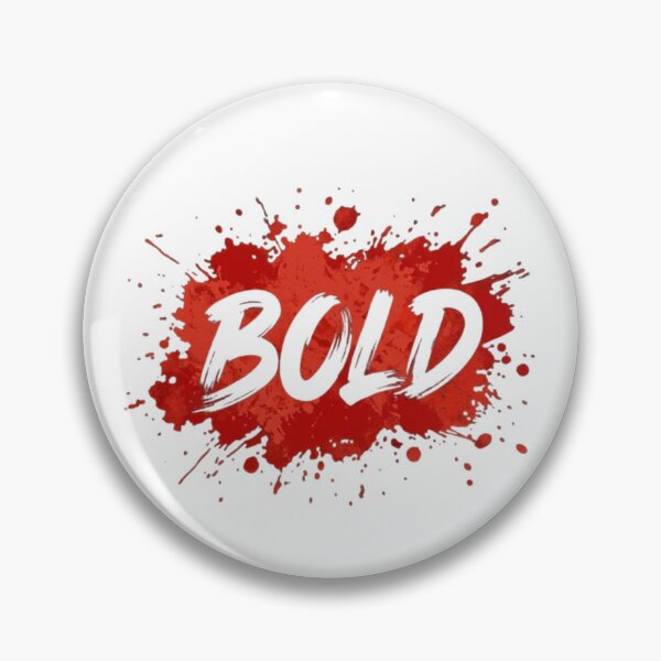 Item preview, Bold Red Ink Splatter Typography Design designed and sold by GiggleInkTees.