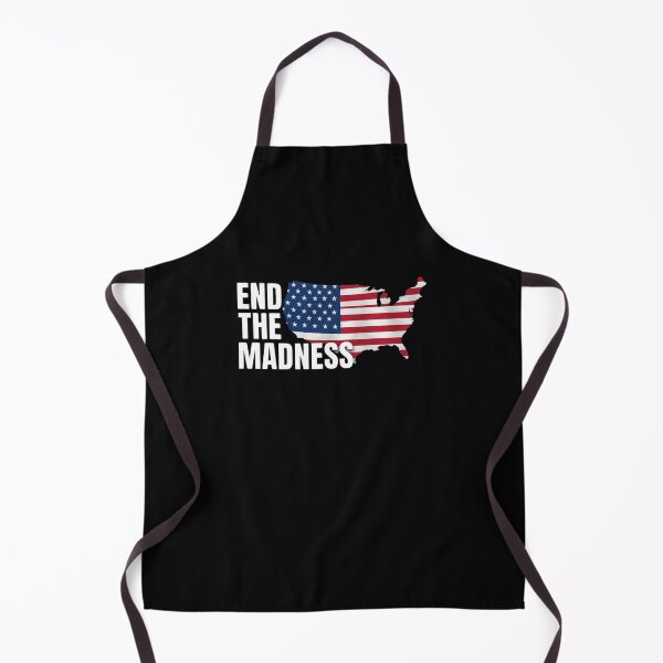 Item preview, End the Madness Patriotic American USA Flag Map Graphic designed and sold by Grace-Cop.