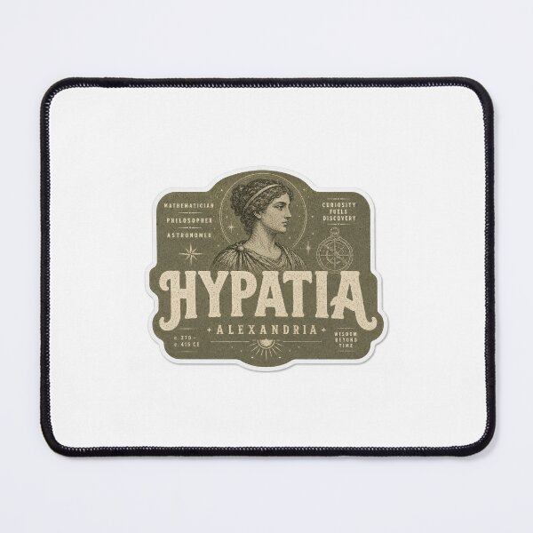 Item preview, Hypatia of Alexandria Scientist Sticker designed and sold by HypatiaLab.