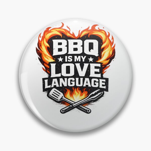 Item preview, BBQ Is My Love Language Funny designed and sold by PatiImagination.