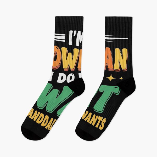 Item preview, I'm A Grown Man I Do What My Granddaughter Wants Funny Minimalist designed and sold by Designs-RZ.