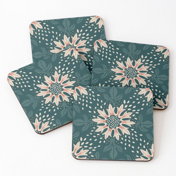 Item preview, Retro Daisy Floral - Bold Cottage Flower Pattern designed and sold by colorofmagic.