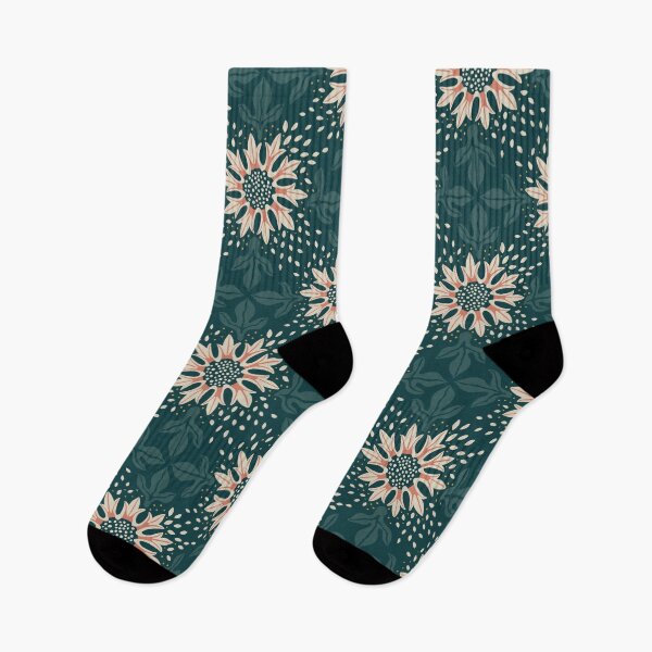 Item preview, Retro Daisy Floral - Bold Cottage Flower Pattern designed and sold by colorofmagic.