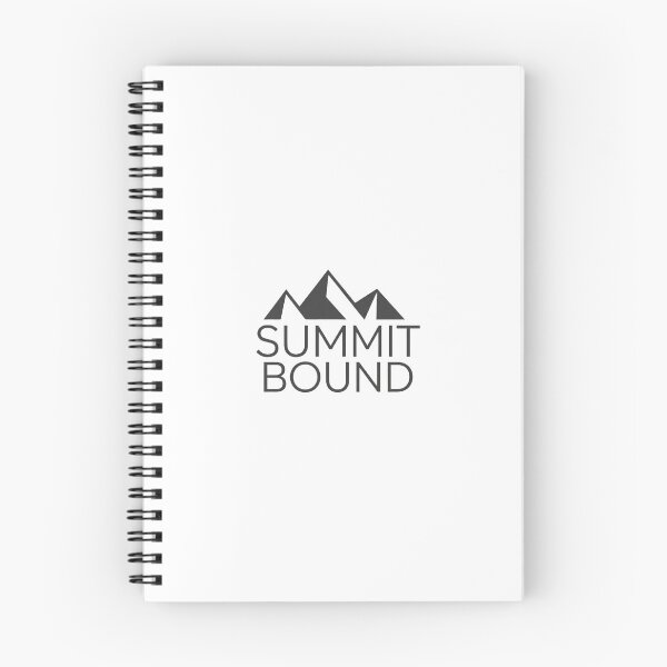 Item preview, Summit Bound Minimal Geometric Mountain Range designed and sold by GiggleInkTees.