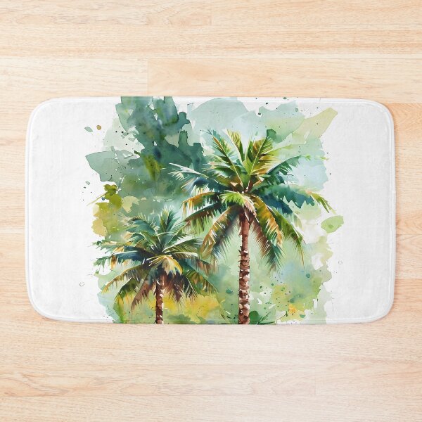 Item preview, Tropical Nest - Modern Luxury Palm Villa Art designed and sold by Modern Nest Art.