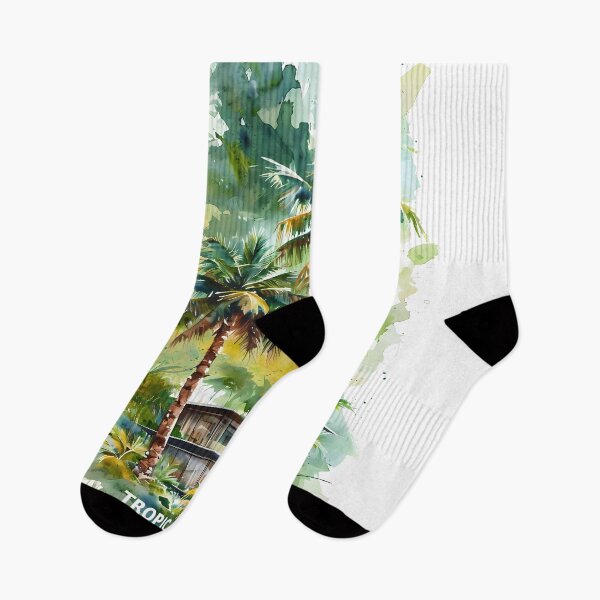 Item preview, Tropical Nest - Modern Luxury Palm Villa Art designed and sold by Modern Nest Art.