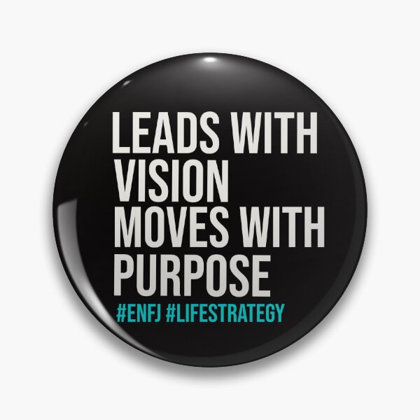 Item preview, LEADS WITH VISION MOVES WITH PURPOSE ENFJ | MBTI LIFE STRATEGY SERIES — ENFJ PERSONALITY EDITION designed and sold by WitLounge.