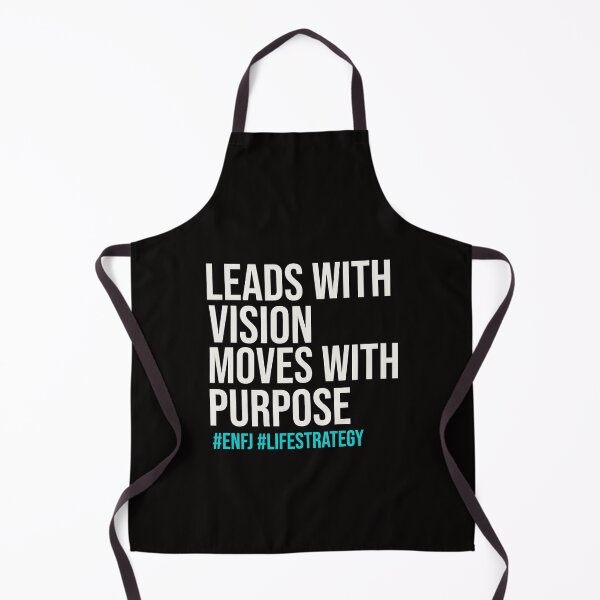 Item preview, LEADS WITH VISION MOVES WITH PURPOSE ENFJ | MBTI LIFE STRATEGY SERIES — ENFJ PERSONALITY EDITION designed and sold by WitLounge.