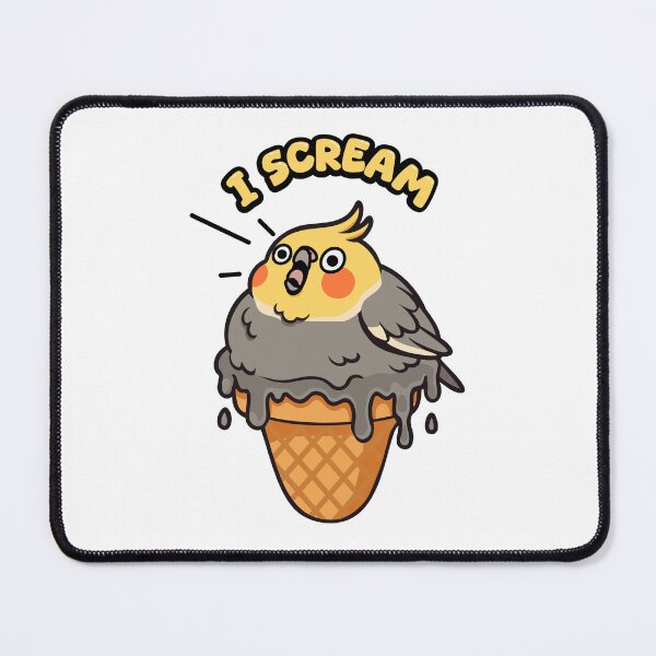 Item preview, I Scream Cockatiel - Standard designed and sold by sosodesj.