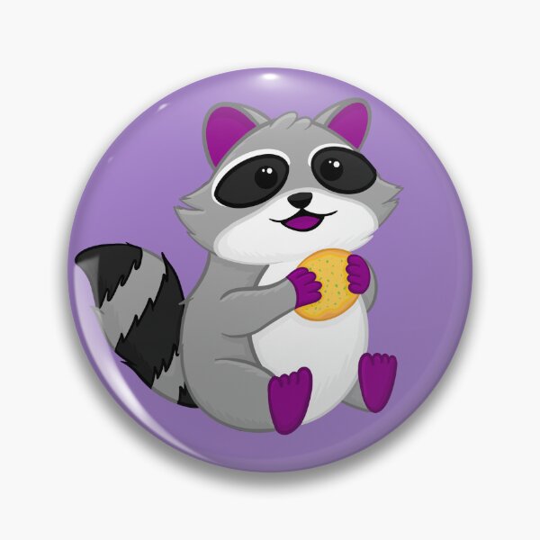 Item preview, Asexual Pride Raccoon with Garlic Bread designed and sold by Sahira820.