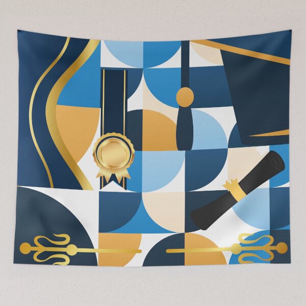 Item preview, Geometric Graduation Celebration  designed and sold by VibranPalette.