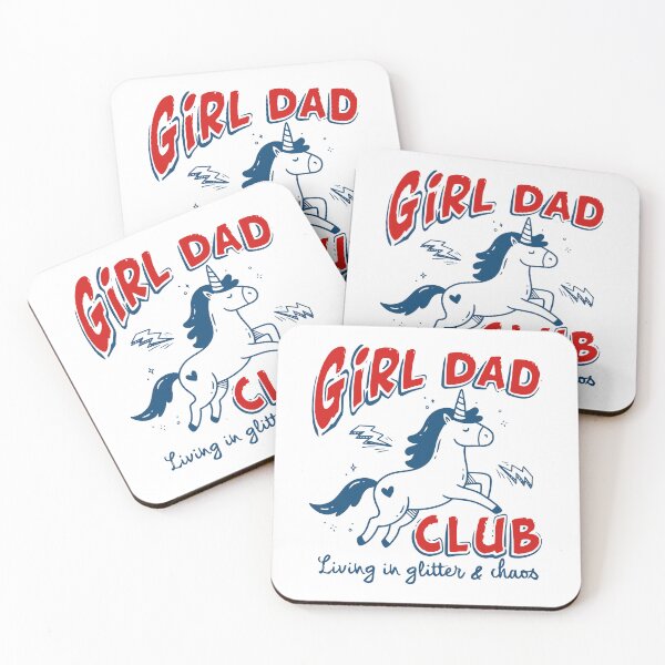 Item preview, Girl Dad Club - Unicorn Dad designed and sold by gunaone-design.