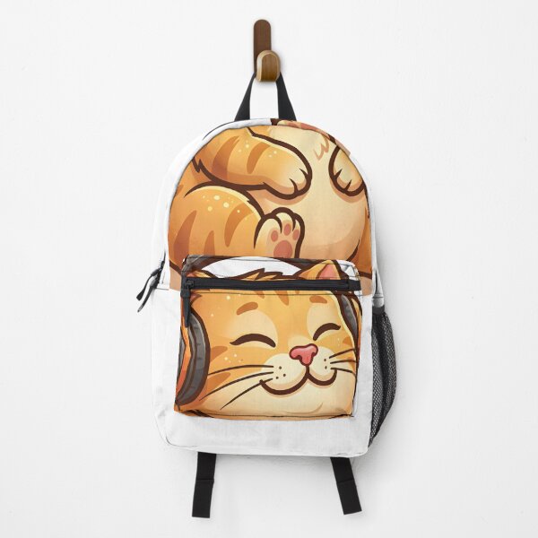 Item preview, Orange Cat Listening to Music designed and sold by umiinuraa.