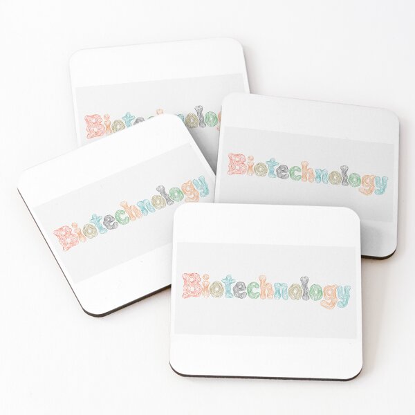 Item preview, Colorful Biotechnology Typography Sticker designed and sold by HypatiaLab.
