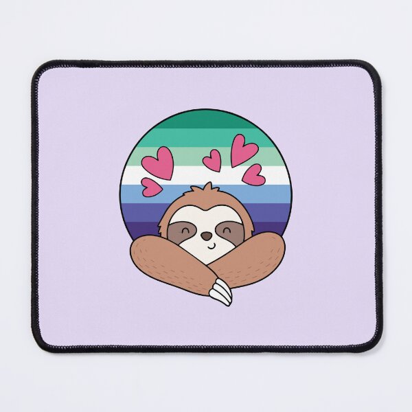 Item preview, LGBTQ Sloth – Kawaii MLM Pride Sloth designed and sold by Cannaxes Studio.