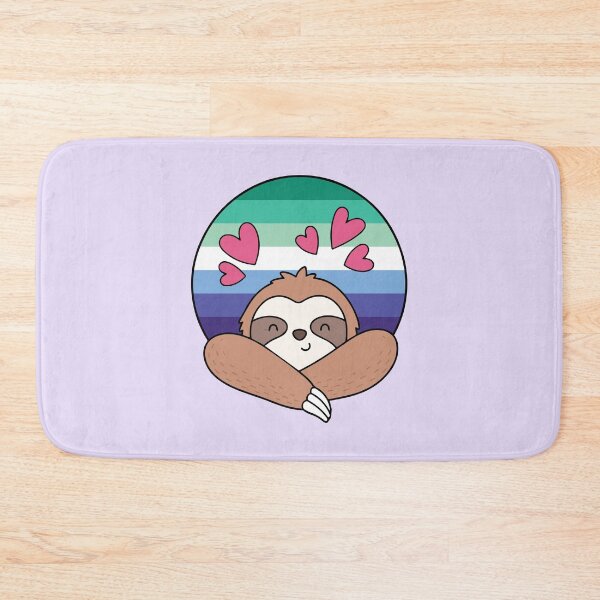 Item preview, LGBTQ Sloth – Kawaii MLM Pride Sloth designed and sold by Cannaxes Studio.
