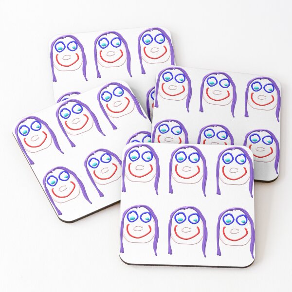 Item preview, a 3D digital illustration of a stylized, cartoonish human face constructed from smooth, tube-like shapes resembling modeling clay or playdough designed and sold by buynowandtoday.