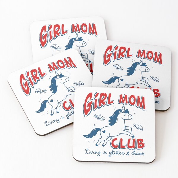 Item preview, Girl Mom Club - Unicorn Mom designed and sold by gunaone-design.