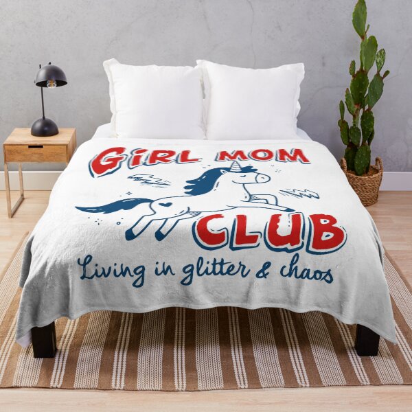 Item preview, Girl Mom Club - Unicorn Mom designed and sold by gunaone-design.