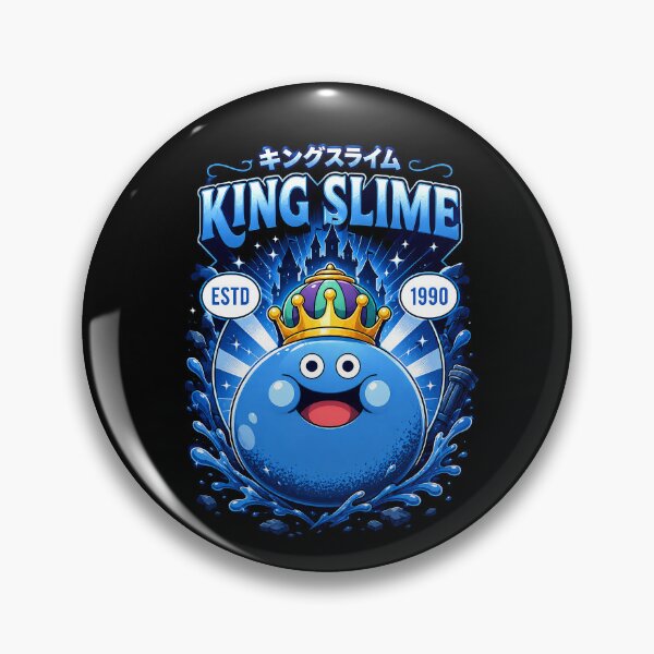 Item preview, King Slime - Dragon Quest 1990 designed and sold by superhetero.