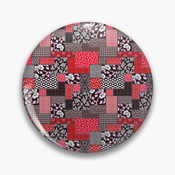 Item preview, Retro Patchwork Floral Quilt Pattern designed and sold by Vac1.