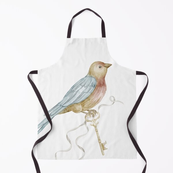 Item preview, Vintage Bird with Antique Key designed and sold by Alisles.