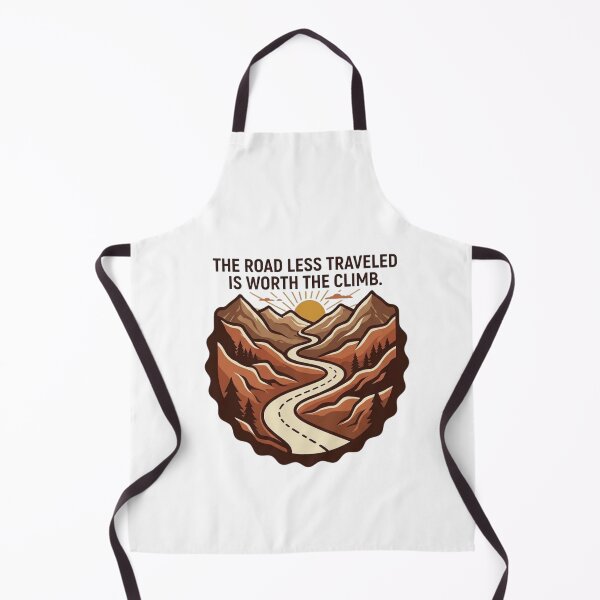 Item preview, Road Less Traveled Is Worth Climb designed and sold by GiggleInkTees.