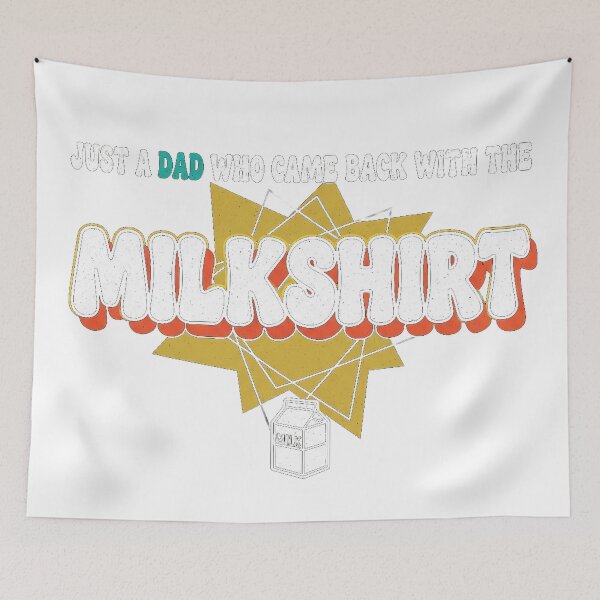 Item preview, Just A Dad Who Came Back With The Milk Minimalist Funny designed and sold by Designs-RZ.