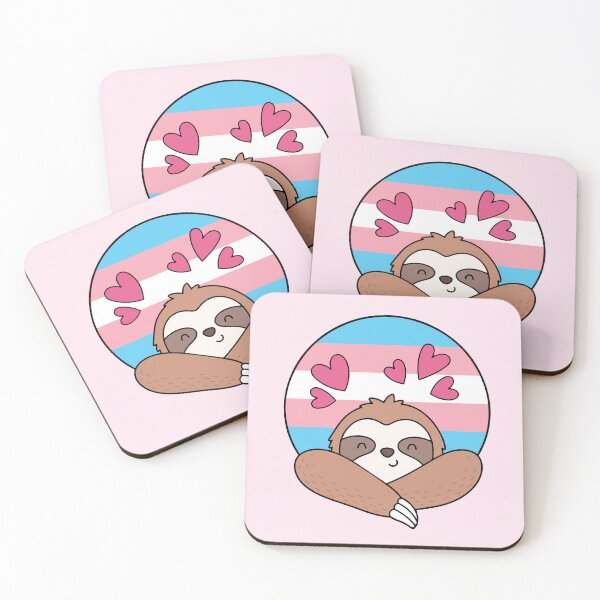 Item preview, LGBTQ Sloth – Cute Transgender Pride Design designed and sold by Cannaxes Studio.