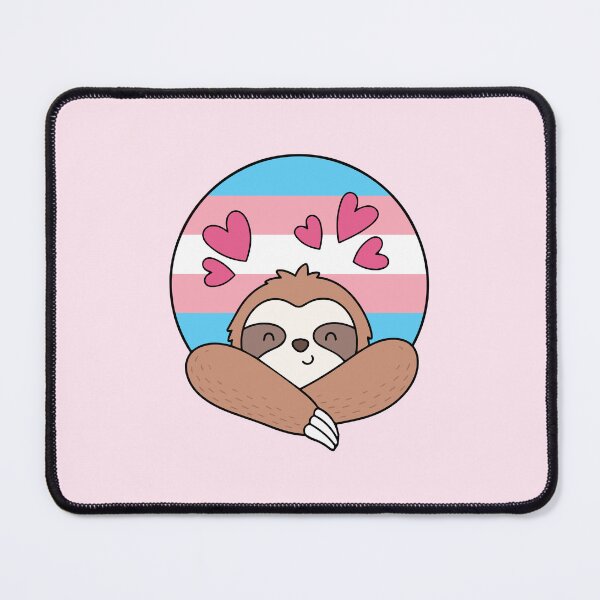 Item preview, LGBTQ Sloth – Cute Transgender Pride Design designed and sold by Cannaxes Studio.