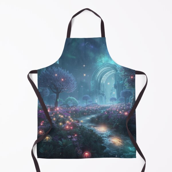Item preview, Celestial Zodiac Garden with Constellation Flowers and Crystal Trees designed and sold by Luminous Wilds.