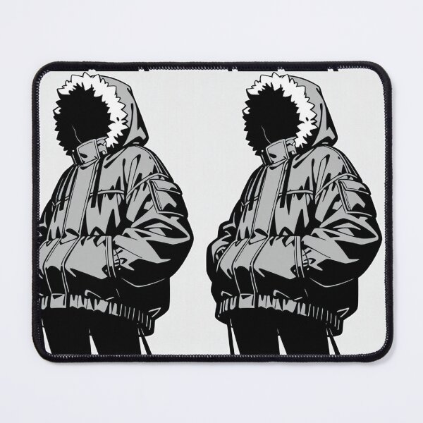 Item preview, Fashion - attitude man parka hood designed and sold by AnimeShin.