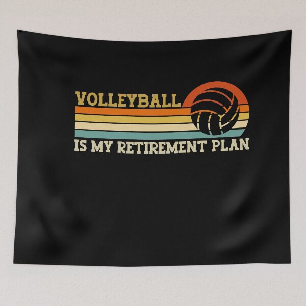 Item preview, Volleyball is My Retirement Plan designed and sold by gunaone-design.